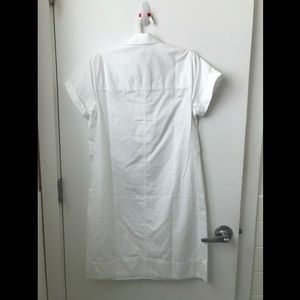 J. Crew Dresses - J.Crew White Cotton Button Down Pull-Over Dress J. Crew Dresses - J.Crew White Cotton Button Down Pull-Over Dress